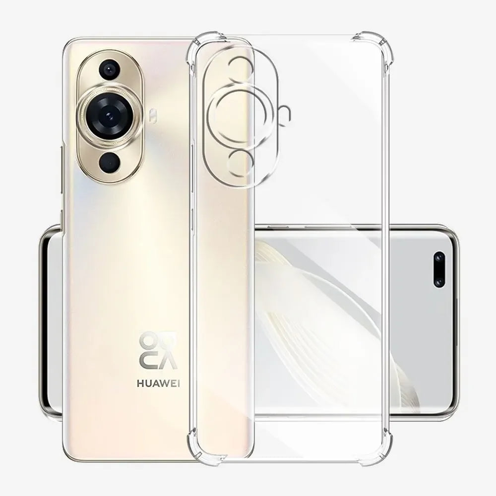 Kuori Huawei nova 12s / nova 11:lle, Techsuit, Iskunkestävä Kirkas, Läpinäkyvä