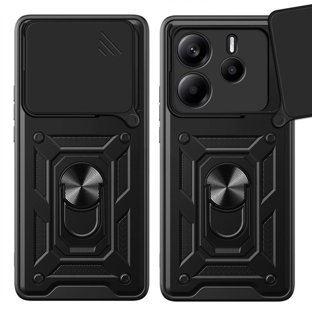 Kuori Huawei nova 13 Pro:lle, Techsuit, CamShield, Musta