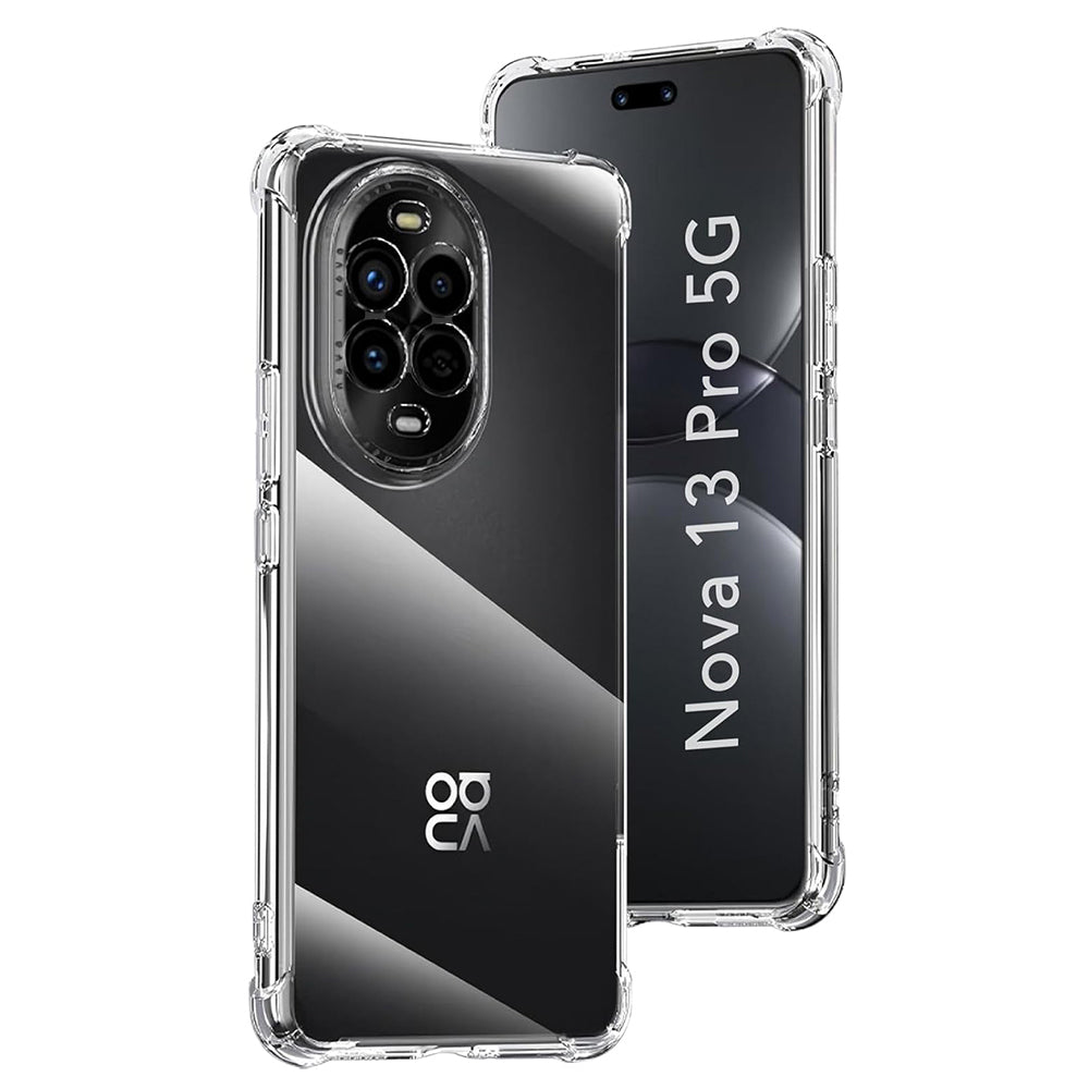 Kuori Huawei nova 13 Pro:lle, Techsuit, Iskunkestävä Kirkas, Läpinäkyvä