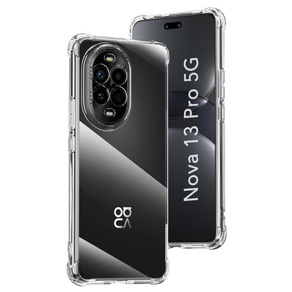 Kuori Huawei nova 13 Pro:lle, Techsuit, Iskunkestävä Kirkas, Läpinäkyvä