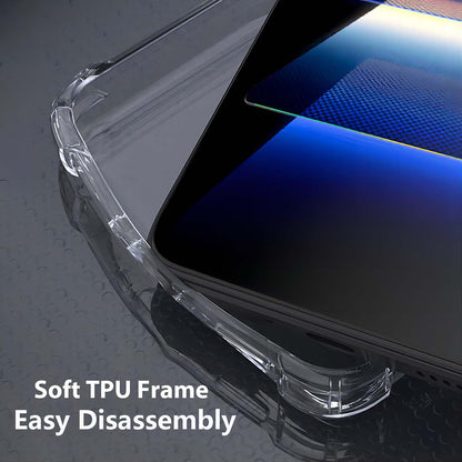 Kuori Huawei nova 13 Pro:lle, Techsuit, Iskunkestävä Kirkas, Läpinäkyvä