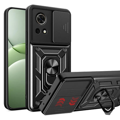 Kuori Huawei nova 13:lle, Techsuit, CamShield, Musta
