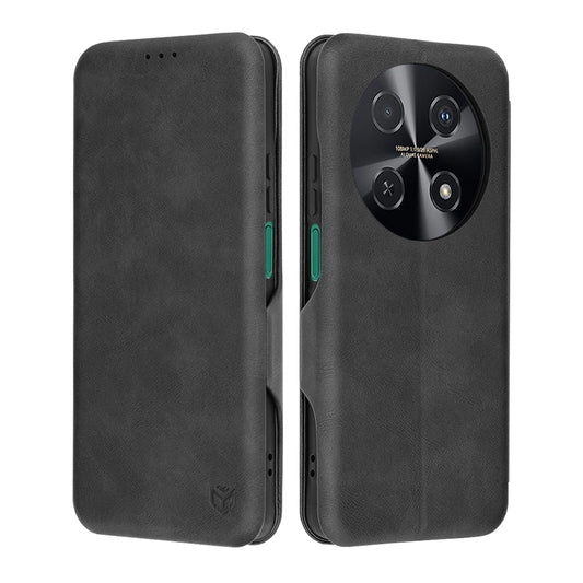 Kotelo Huawei nova 13i / nova 12i, Techsuit, Safe Wallet Plus, Musta