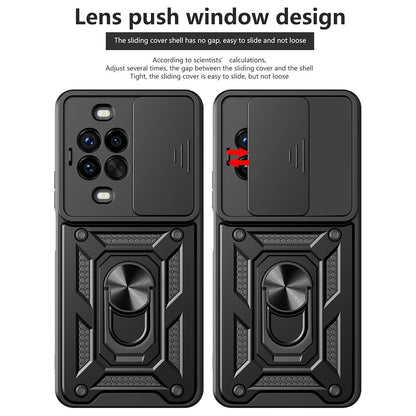 Kotelo Huawei nova 14 Pro:lle, Techsuit, CamShield, Sininen