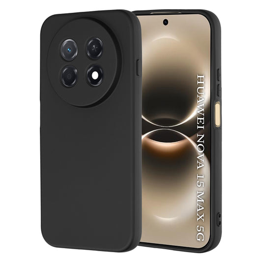 Kuori Huawei nova 15 Maxille, Techsuit, SoftFlex, Musta