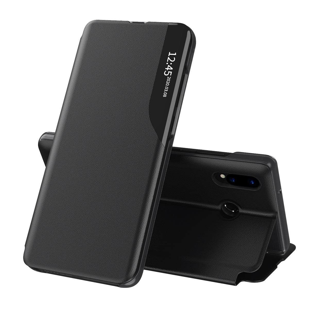 Case for Huawei P20 Lite, Techsuit, eFold, Black