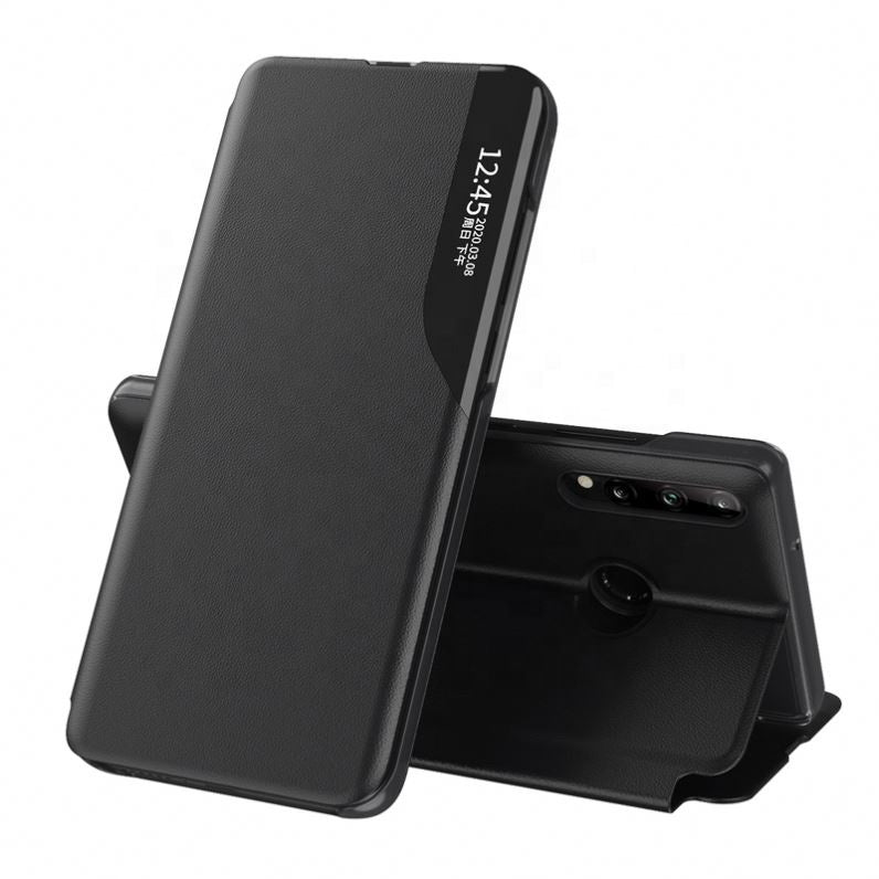 Suojakuori Huawei P30 lite New Edition / P30 lite, Techsuit, eFold, Musta