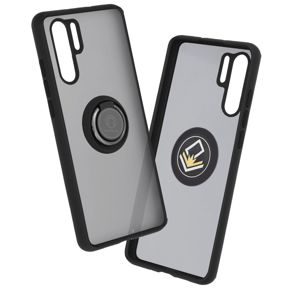 Kuori Huawei P30 Pro New Edition / P30 Pro, Techsuit, Glinth, Musta