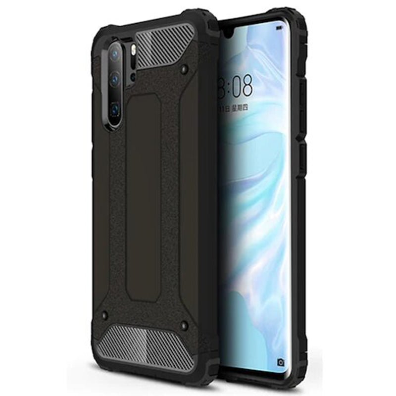 Kuori Huawei P30 Pro New Edition / P30 Pro, Techsuit, Hybrid Armor, Musta