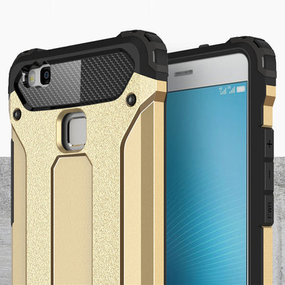 Kuori Huawei P9 lite (2016):lle, Techsuit, Hybrid Armor, Musta