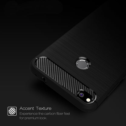 Suojakuori Huawei P9 Lite (2017) / P8 Lite (2017), Techsuit, Hiili, Musta