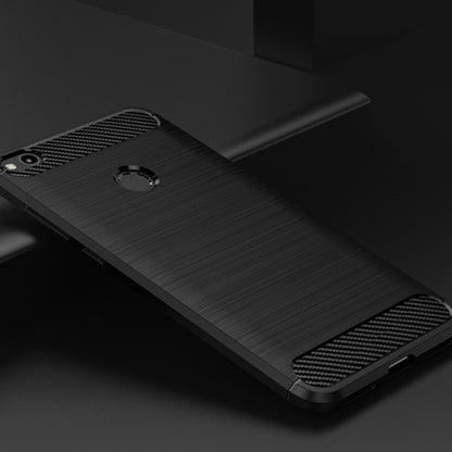 Suojakuori Huawei P9 Lite (2017) / P8 Lite (2017), Techsuit, Hiili, Musta