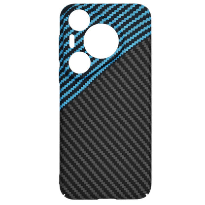 Kuori Huawei Pura 70 Pro:lle, Techsuit, Carbonite FiberShell, Musta Bleu