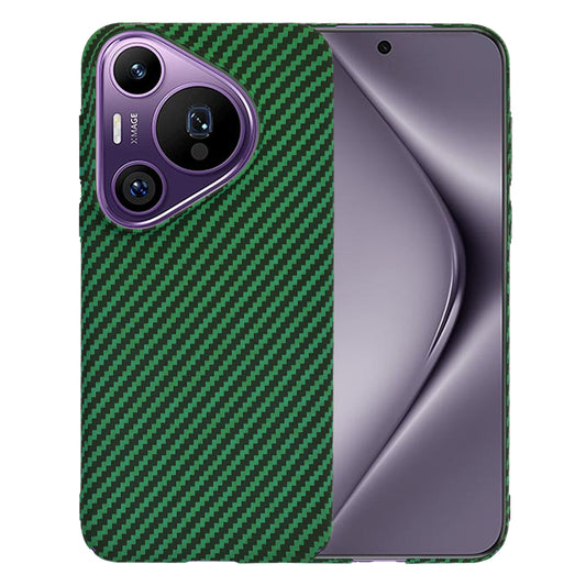 Kuori Huawei Pura 70 Pro:lle, Techsuit, Carbonite FiberShell, Vihreä