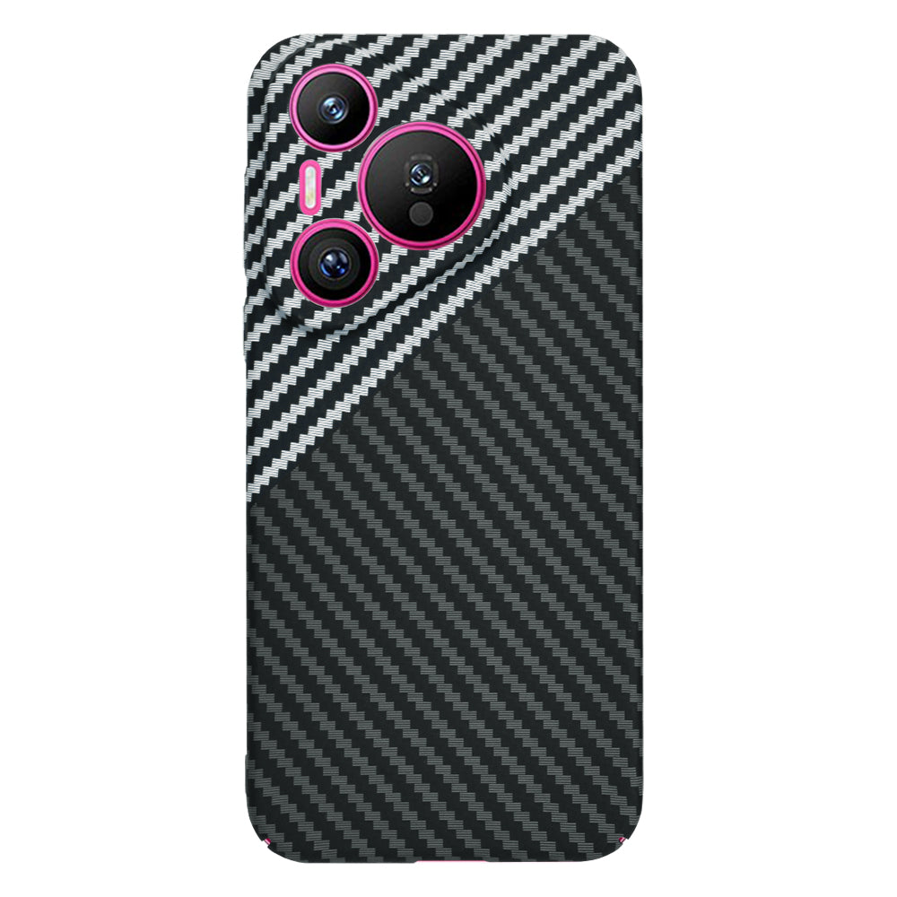 Case for Huawei Pura 70, Techsuit, Carbonite FiberShell, Black Gray