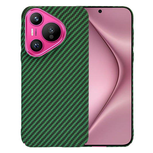 Kuori Huawei Pura 70:lle, Techsuit, Carbonite FiberShell, Vihreä