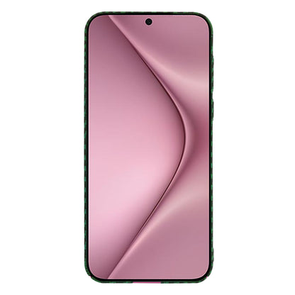 Case for Huawei Pura 70, Techsuit, Carbonite FiberShell, Green