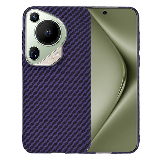 Kuori Huawei Pura 70 Ultra -puhelimelle, Techsuit, Carbonite FiberShell, violetti