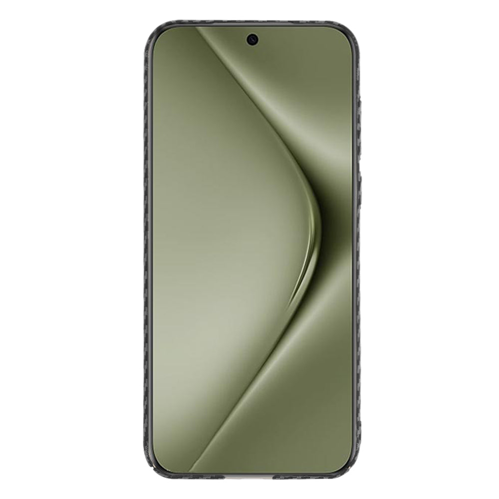 Kuori Huawei Pura 70 Ultra -puhelimelle, Techsuit, Carbonite FiberShell, Musta