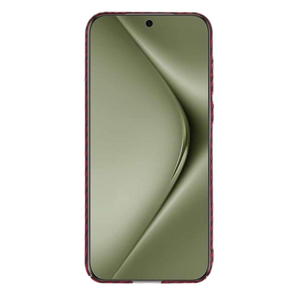 Kuori Huawei Pura 70 Ultra -puhelimelle, Techsuit, Carbonite FiberShell, Punainen