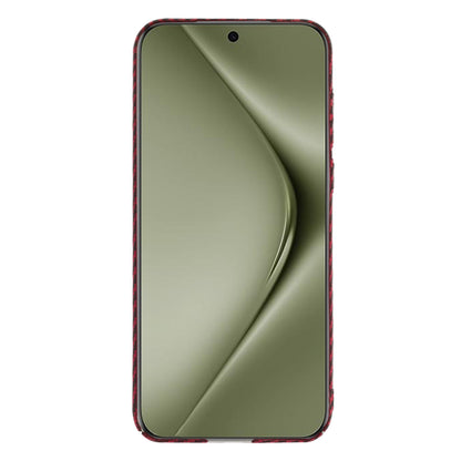 Kuori Huawei Pura 70 Ultra -puhelimelle, Techsuit, Carbonite FiberShell, Punainen