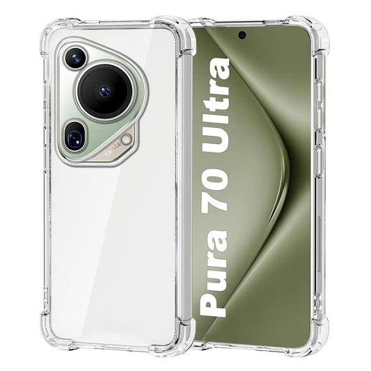 Kuori Huawei Pura 70 Ultra -puhelimelle, Techsuit, Iskunkestävä Kirkas, Läpinäkyvä