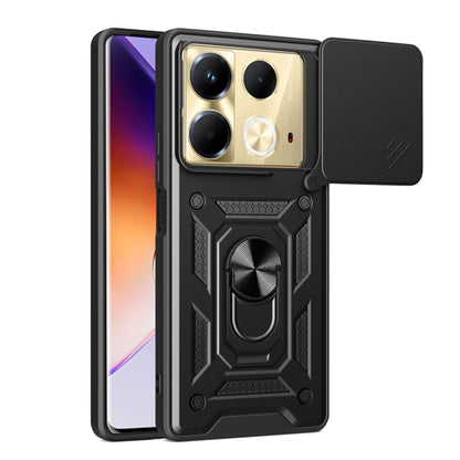 Kuori Infinix Note 40 4G:lle, Techsuit, CamShield, Musta