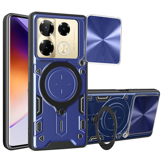 Kuori Infinix Note 40 Pro+:lle, Techsuit, CamGuard Pro, Sininen