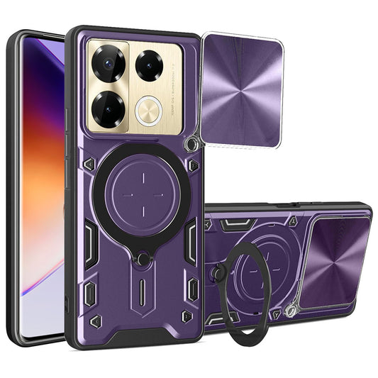 Kuori Infinix Note 40 Pro+:lle, Techsuit, CamGuard Pro, Violetti