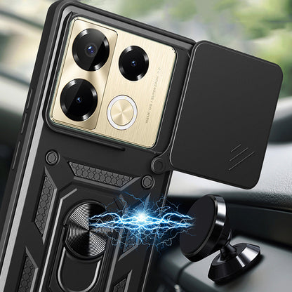 Kuori Infinix Note 40 Pro+:lle, Techsuit, CamShield, Sininen