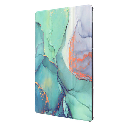 Kotelo Lenovo Idea Tab Plus -laitteelle, Techsuit, FoldPro Green Time, Monivärinen