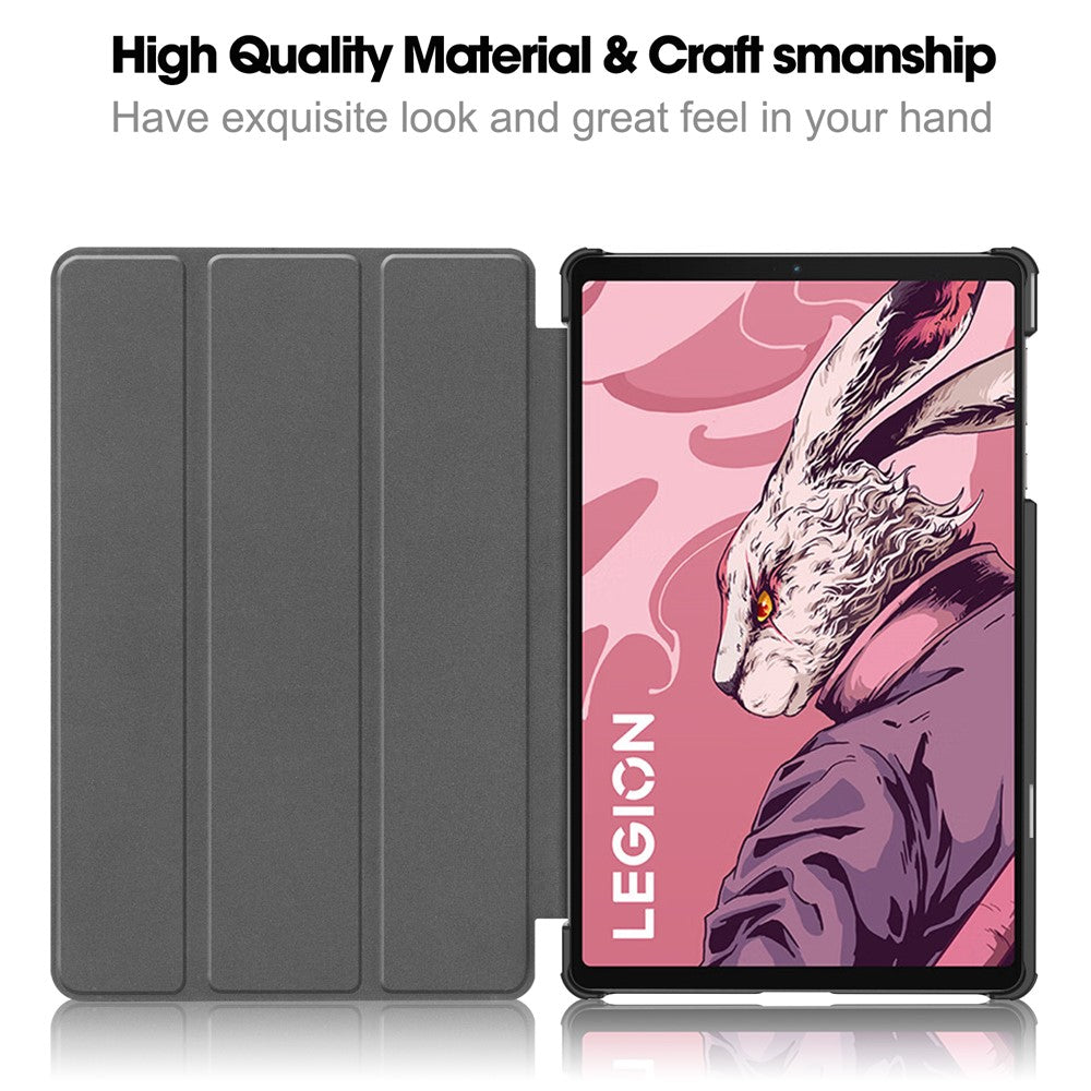 Kotelo Lenovo Legion Y700 (2025) -laitteelle, Techsuit, FoldPro, Musta