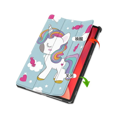 Suojakuori Lenovo Tab M11:lle, Techsuit, FoldPro Unicorn, Monivärinen
