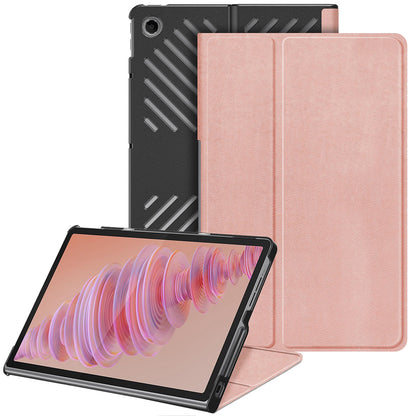 Suojakuori Lenovo Tab Plusille, Techsuit, FoldPro, Vaaleanpunainen
