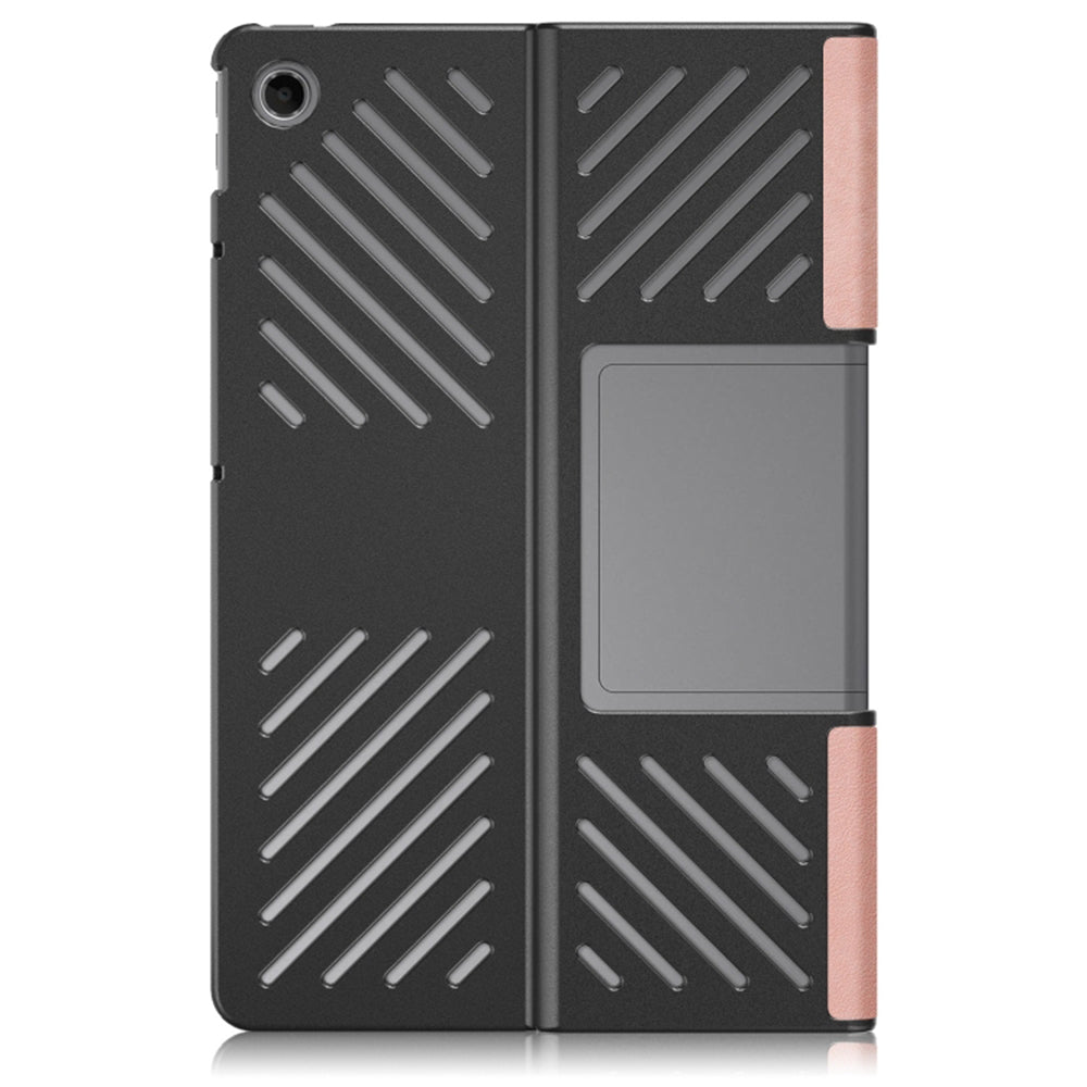 Suojakuori Lenovo Tab Plusille, Techsuit, FoldPro, Vaaleanpunainen