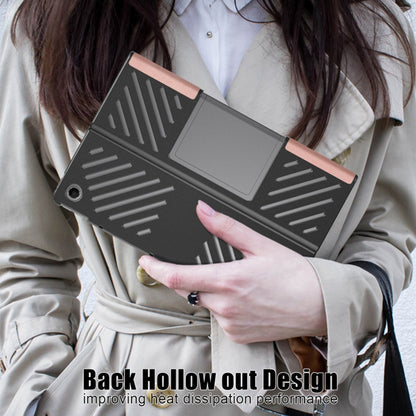 Suojakuori Lenovo Tab Plusille, Techsuit, FoldPro, Vaaleanpunainen