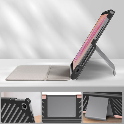 Suojakuori Lenovo Tab Plusille, Techsuit, FoldPro, Vaaleanpunainen