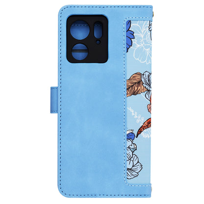 Kuori Motorola Edge (2023) / Edge 40, Techsuit, FlipCraft, Sininen