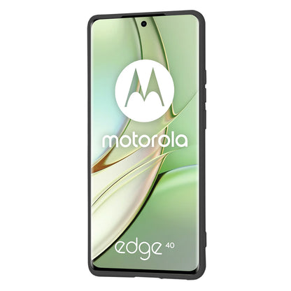 Suojakuori Motorola Edge (2023) / Edge 40, Techsuit, SoftFlex, Musta