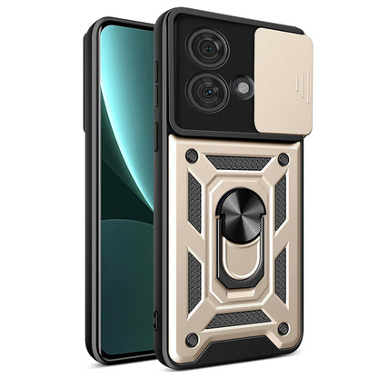Kuori Motorola Edge 40 Neo -puhelimelle, Techsuit, CamShield, Kultainen