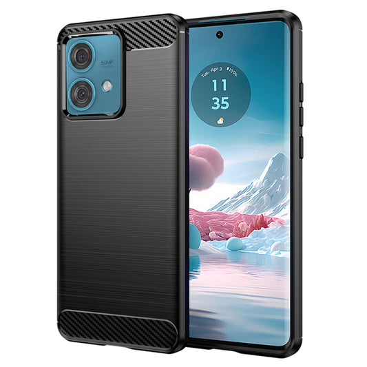 Suojakuori Motorola Edge 40 Neo:lle, Techsuit, Hiili, Musta