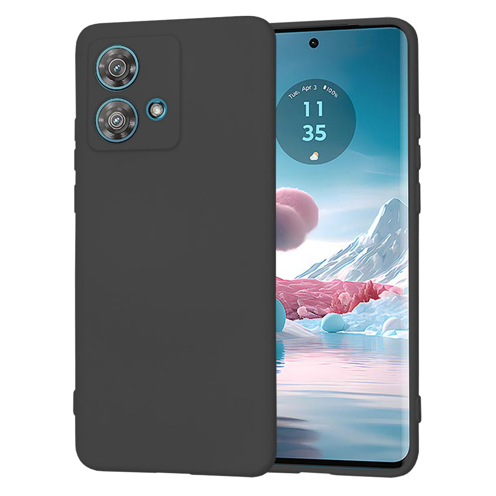 Suojakuori Motorola Edge 40 Neo:lle, Techsuit, SoftFlex, Musta