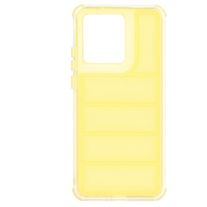 Kuori Motorola Edge 40 Neo -puhelimelle, Techsuit, Wave Shield, keltainen