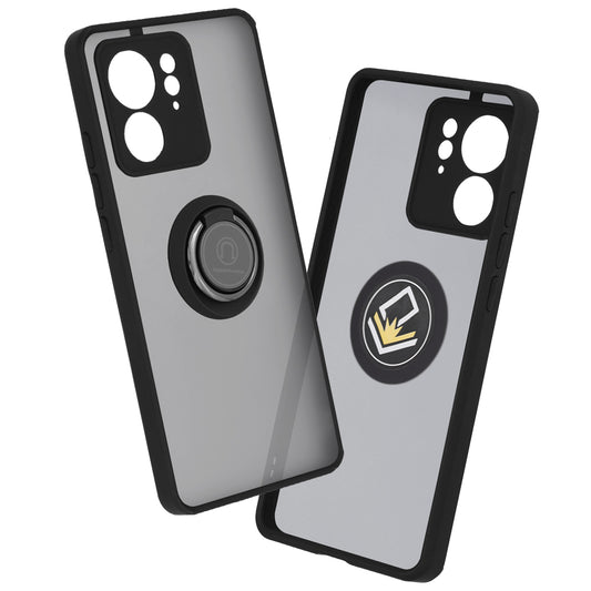 Kuori Motorola Edge 40:lle, Techsuit, Glinth, Musta