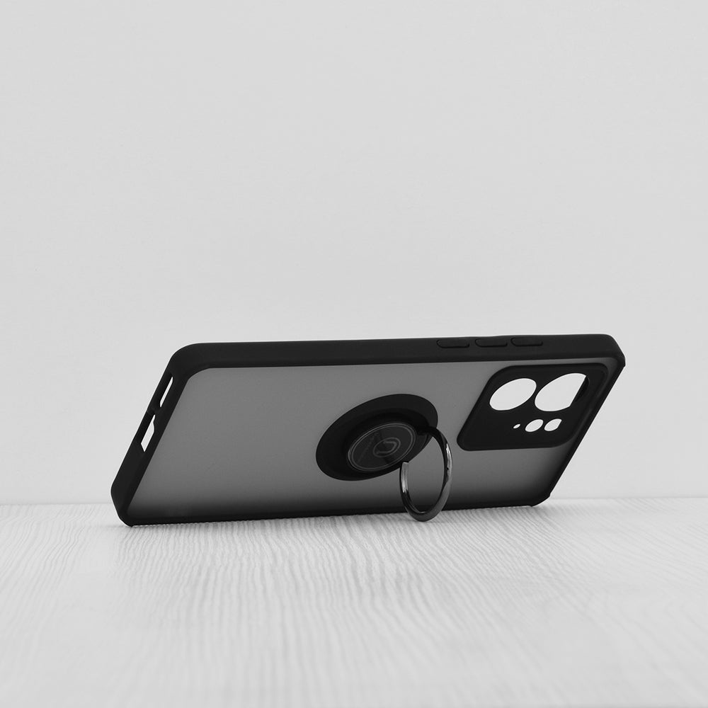 Kuori Motorola Edge 40:lle, Techsuit, Glinth, Musta