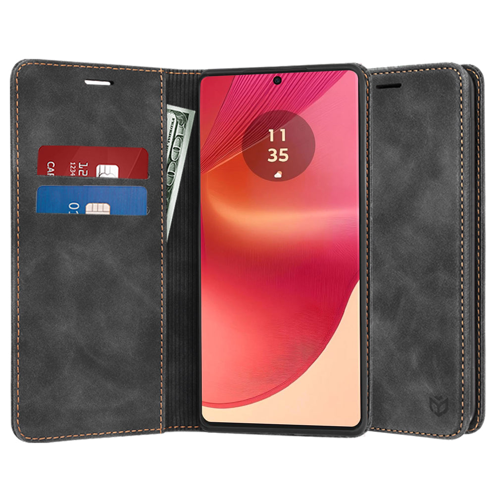 Suojakotelo Motorola Edge 50 Fusion, Techsuit, Confy, Musta