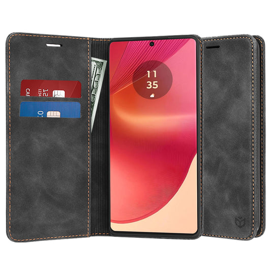 Suojakotelo Motorola Edge 50 Fusion, Techsuit, Confy, Musta