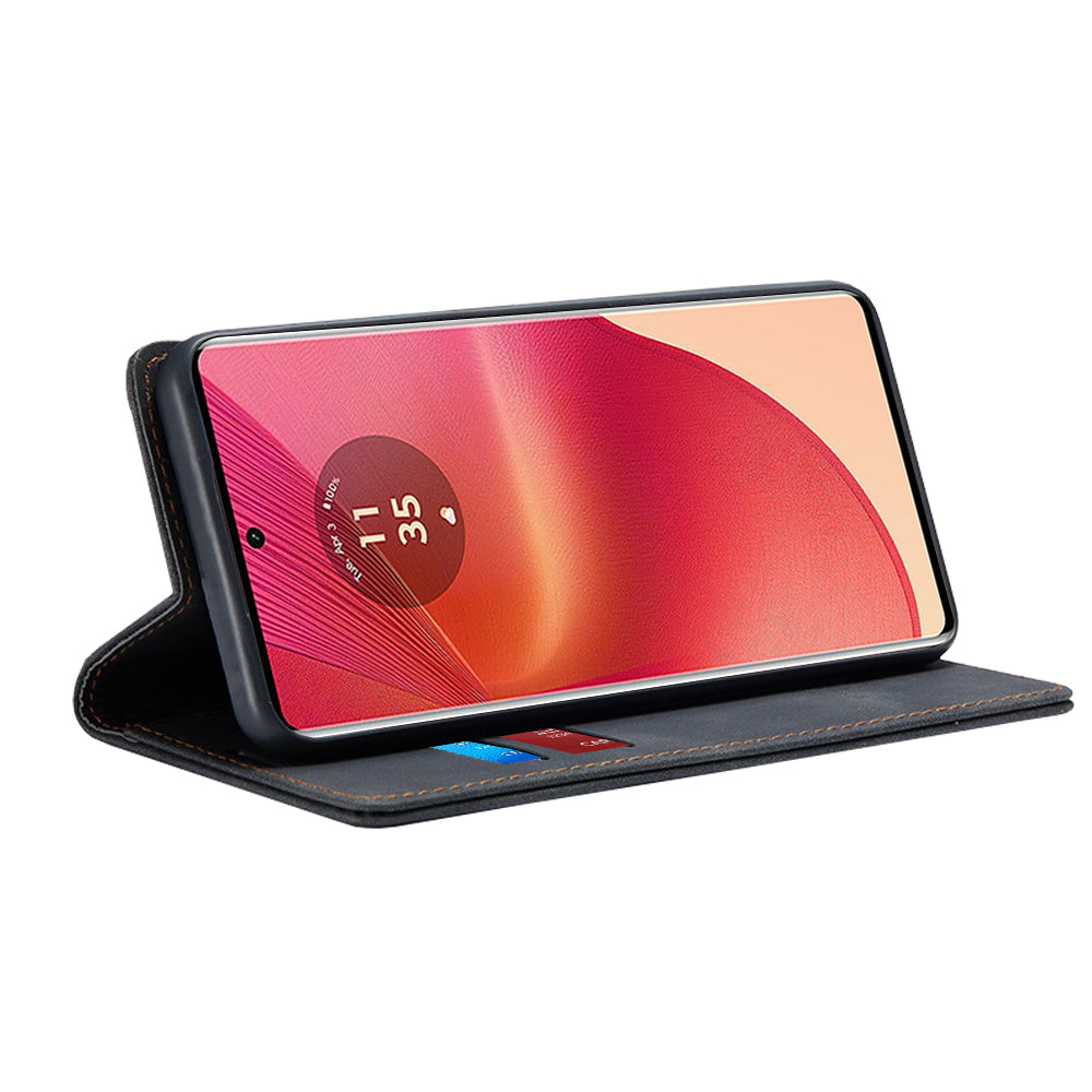 Suojakotelo Motorola Edge 50 Fusion, Techsuit, Confy, Musta