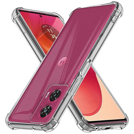 Suojakuori Motorola Edge 50 Fusionille, Techsuit, Iskunkestävä Kirkas, Läpinäkyvä
