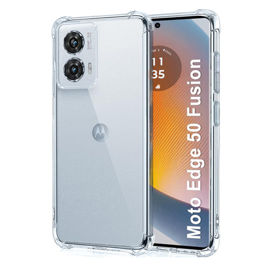 Suojakuori Motorola Edge 50 Fusionille, Techsuit, Iskunkestävä Kirkas, Läpinäkyvä